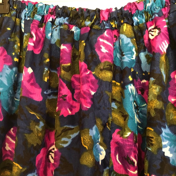 RE II by Gianna Vintage Floral Skirt, S/M - Picture 6 of 9